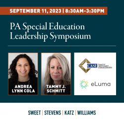 Cola, Schmitt to Present at PA Special Education  Leadership Symposium