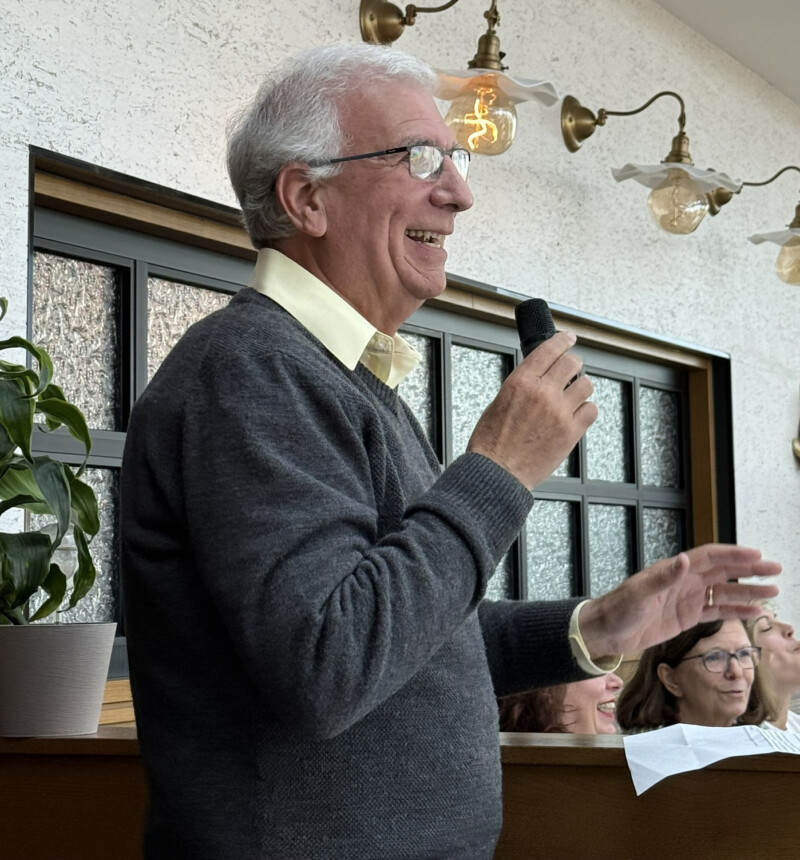 Former Managing Partner Ellis Katz also shared memories and milestones at the staff event