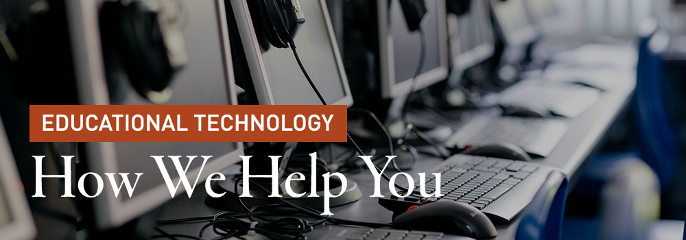Educational Technology Services from Sweet Stevens