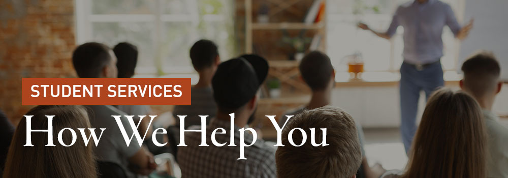 Student Services from Sweet Stevens